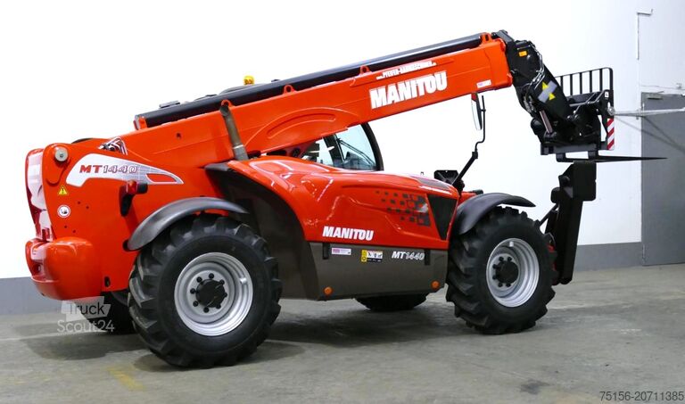 Teleskopisk gaffeltruck Manitou MT 1440 ST3B 4x4x4 14m/4t. vgl. 1335