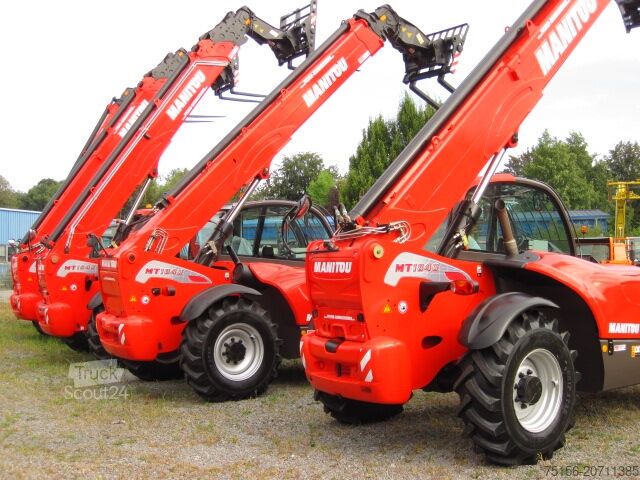 Teleskopisk gaffeltruck Manitou MT 1440 ST3B 4x4x4 14m/4t. vgl. 1335