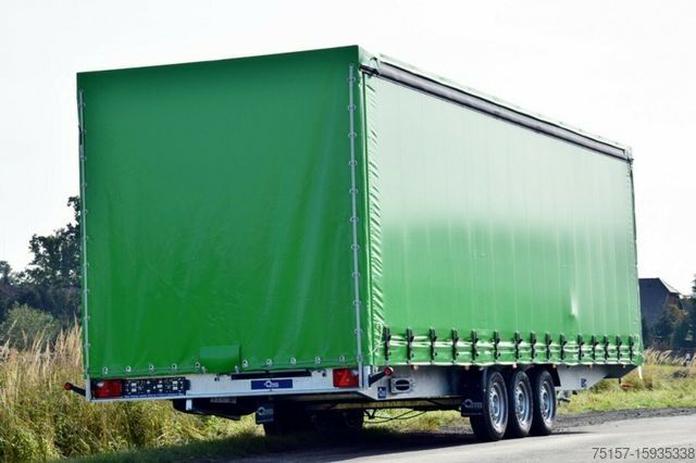 Open aanhangwagen met zeil BLYSS Hochlader, 800x230x220cm 3500kg zGG