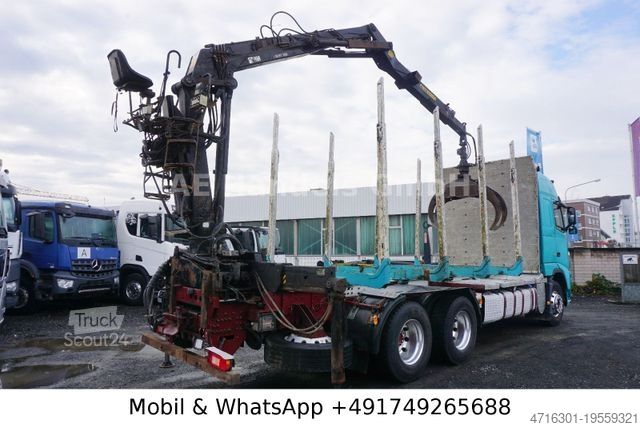 Logging truck VOLVO FH 540 Globe BL 6x4 Hiab 115z-80 *VEB+/AHK