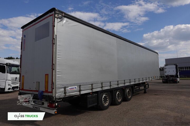 Semirremolque abierto con lona SCHMITZ CARGOBULL SCS24/L Varios