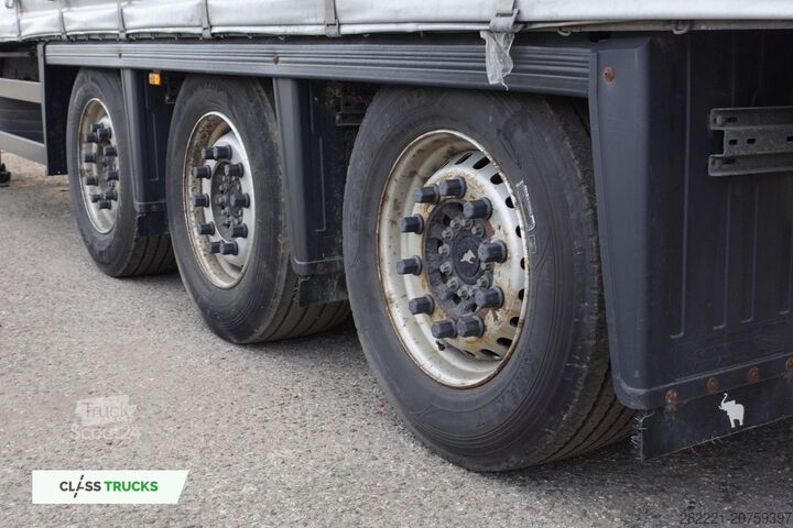 Semirremolque abierto con lona SCHMITZ CARGOBULL SCS24/L Varios