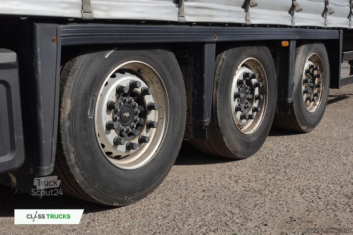 Semirremolque abierto con lona SCHMITZ CARGOBULL SCS24/L Varios