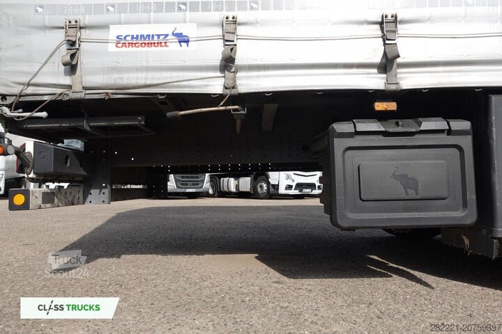 Semirremolque abierto con lona SCHMITZ CARGOBULL SCS24/L Varios