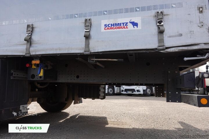 Semirremolque abierto con lona SCHMITZ CARGOBULL SCS24/L Varios