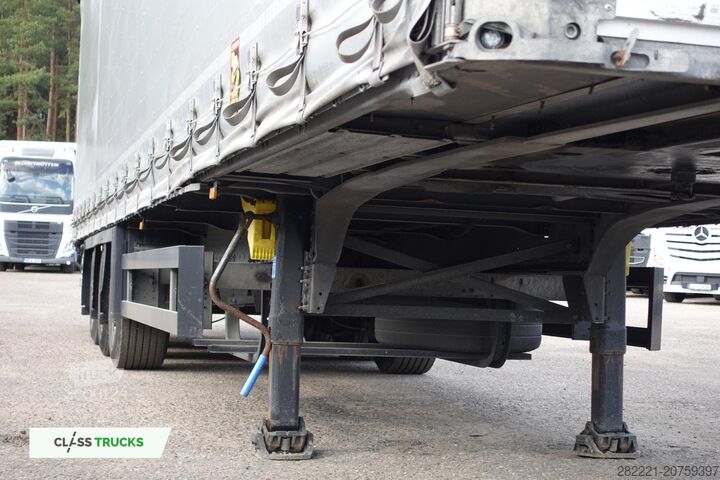 Semirremolque abierto con lona SCHMITZ CARGOBULL SCS24/L Varios