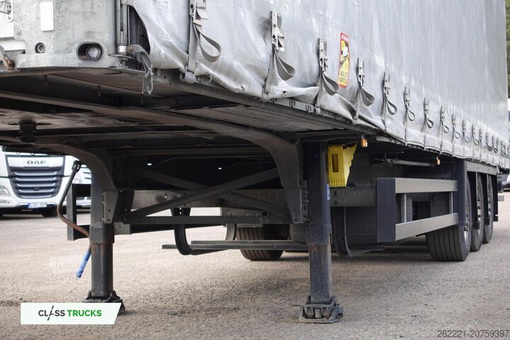 Semirremolque abierto con lona SCHMITZ CARGOBULL SCS24/L Varios