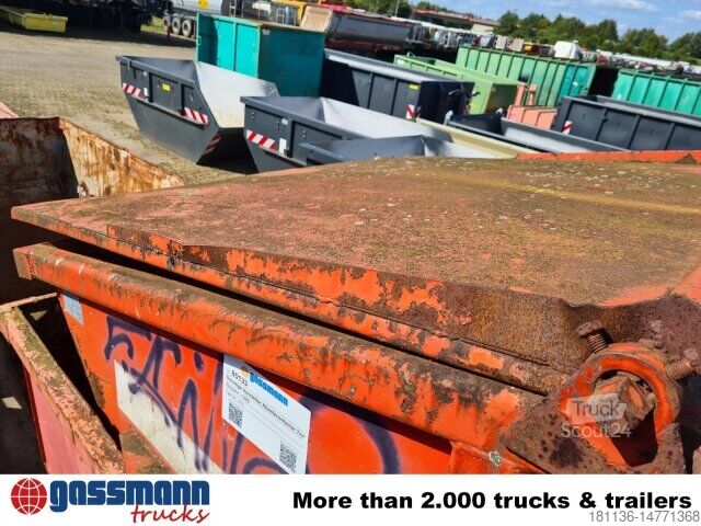 Hákový kontajner Absetzcontainer 7m³ mit Deckel