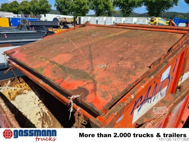 Hákový kontajner Absetzcontainer 7m³ mit Deckel