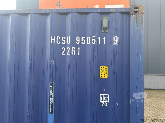 حاوية Onbekend nice 20FT DV 8'6" container (2017)