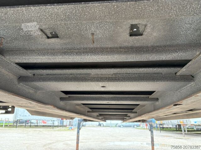 Plateforme porte-caisses amovibles Wecon Plattform mittig+außen Zurringe verzinkt