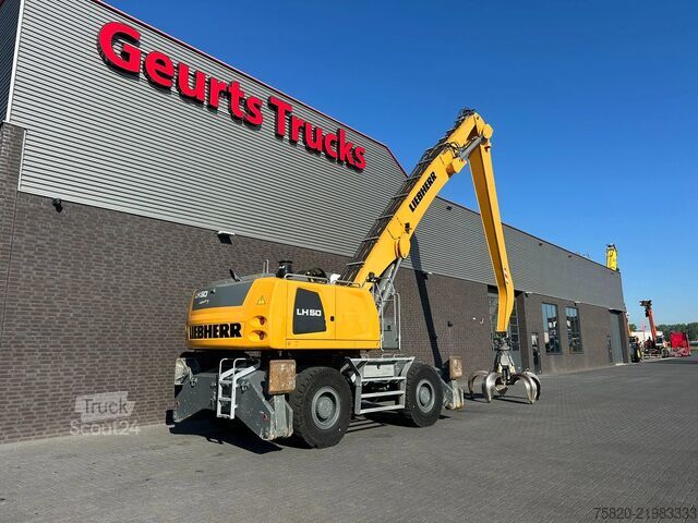 Medžiagų tvarkymo mašina Liebherr LH 50 + GRAPPLE