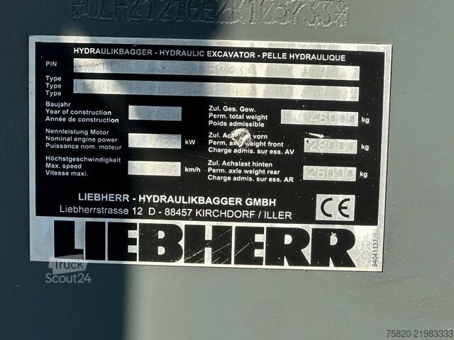 Materialumschlagmaschine Liebherr LH 50 + GRAPPLE