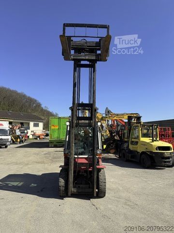 Priekinis krautuvas MITSUBISHI FD 35 Seitenschieber Zinken Gabel Kabine