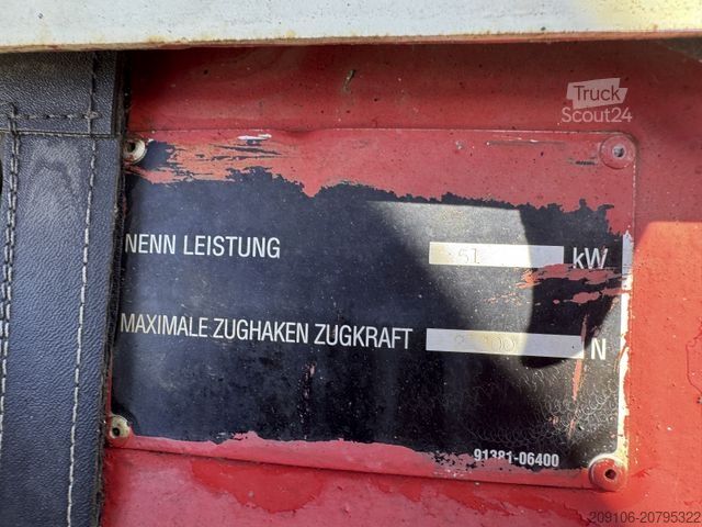 Priekinis krautuvas MITSUBISHI FD 35 Seitenschieber Zinken Gabel Kabine