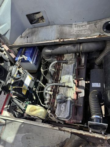 Priekinis krautuvas MITSUBISHI FD 35 Seitenschieber Zinken Gabel Kabine