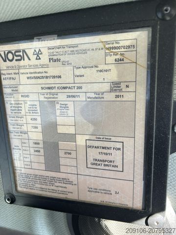 Road sweeper SCHMIDT Swingo 200+*Klima*