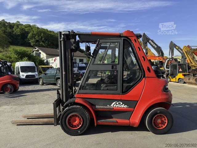 Priekinis krautuvas LINDE H60T-02 Seitenschieber duplex