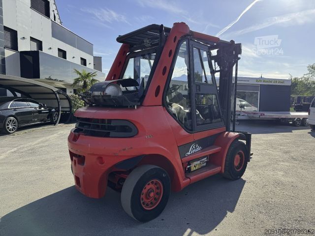 Priekinis krautuvas LINDE H60T-02 Seitenschieber duplex