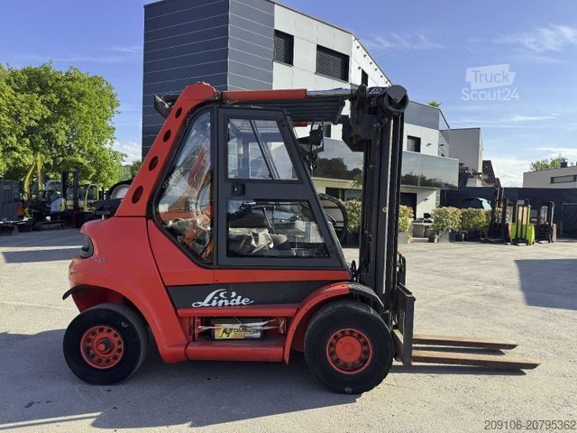 Priekinis krautuvas LINDE H60T-02 Seitenschieber duplex