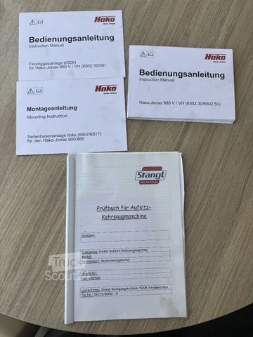 Kitas HAKO Jonas 980 V Kehrmaschiene Gas