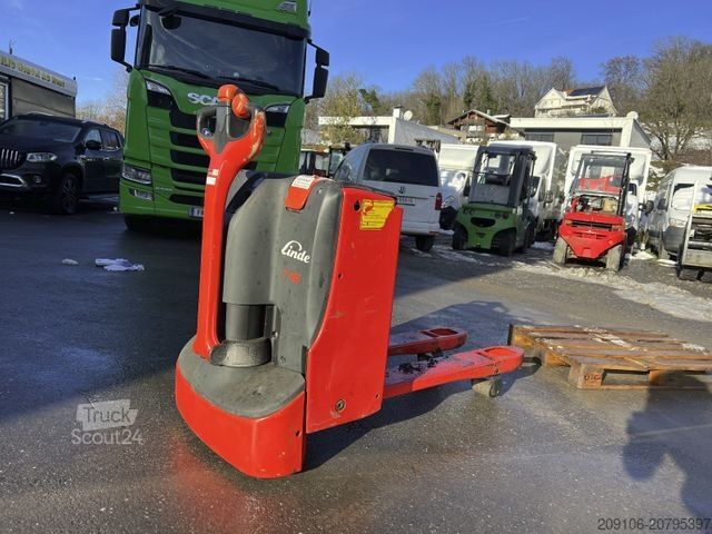 Χειροκίνητο παλετοφόρο LINDE T 16 Niederhubwagen*BJ 2017*95h