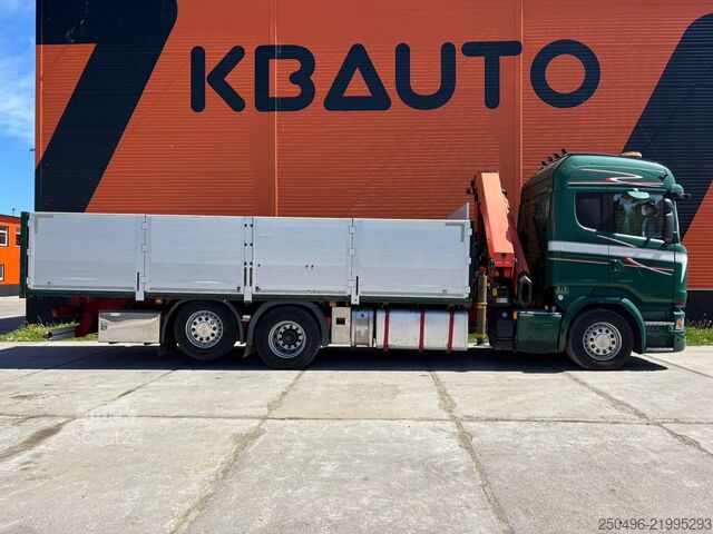 Avoin runko Scania R 450 6x2*4 PK 22002 / PLATFORM L=7017 mm
