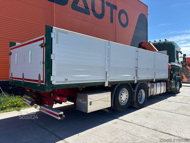 Avoin runko Scania R 450 6x2*4 PK 22002 / PLATFORM L=7017 mm