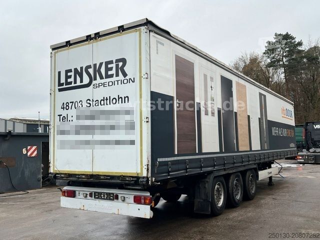 Semiremorcă deschisă cu prelată KRONE SD Pritsche+Plane Auflieger, Edscha, Coil-Mulde