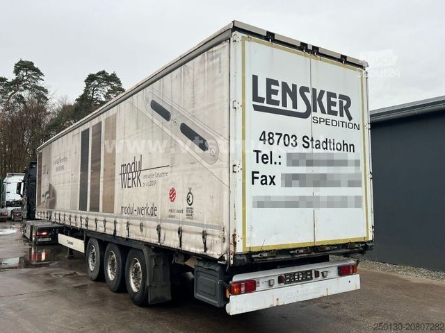 Semiremorcă deschisă cu prelată KRONE SD Pritsche+Plane Auflieger, Edscha, Coil-Mulde