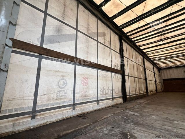 Semiremorcă deschisă cu prelată KRONE SD Pritsche+Plane Auflieger, Edscha, Coil-Mulde