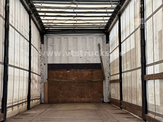 Semiremorcă deschisă cu prelată KRONE SD Pritsche+Plane Auflieger, Edscha, Coil-Mulde