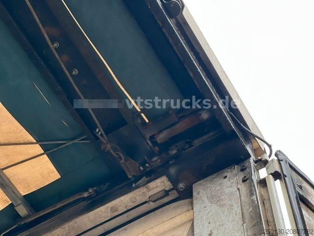 Semiremorcă deschisă cu prelată KRONE SD Pritsche+Plane Auflieger, Edscha, Coil-Mulde