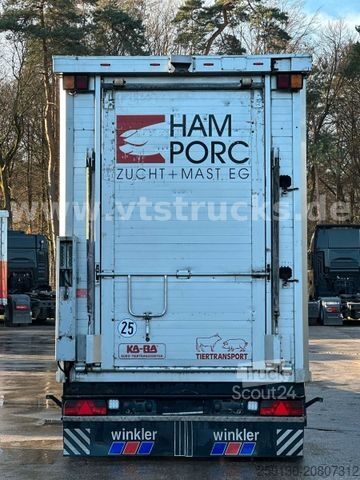 Atrelado de transporte de cavalos Bannas AT 18/71 3-Stock Viehtransporter