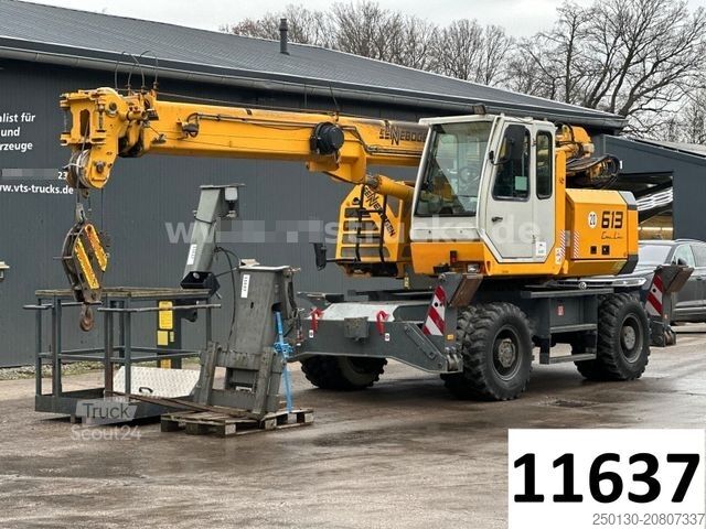 Кули кран SENNEBOGEN S613 Teleskop Kran Arbeitskorb Palettengabel