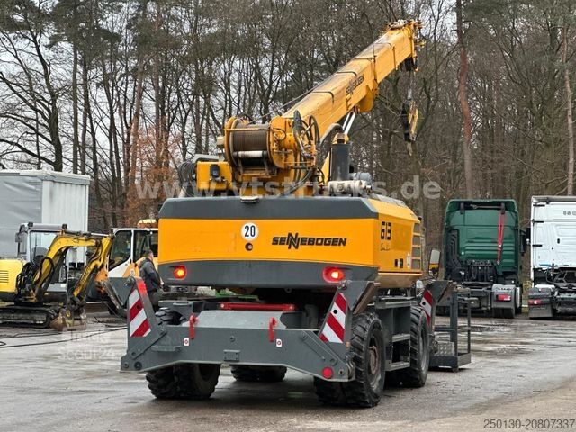 Кули кран SENNEBOGEN S613 Teleskop Kran Arbeitskorb Palettengabel