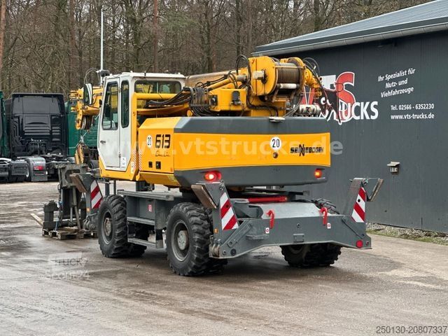 Кули кран SENNEBOGEN S613 Teleskop Kran Arbeitskorb Palettengabel