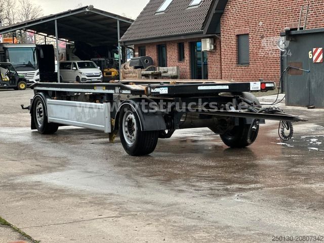 Рол-оф ремарке HÜFFERMANN HAR 18.70 Deichsel Anhänger