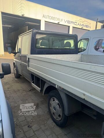 Furgone a pianale doppia cabina Ford TRANSIT **NO KEYS-PAS DE CLE-2400MOTOR**