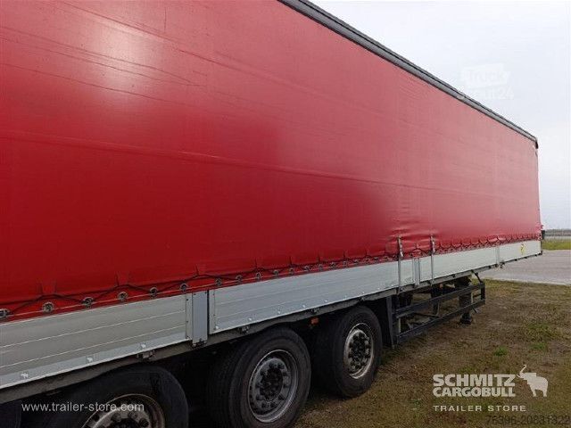 Semirimorchio con telone Schmitz Cargobull Semitrailer Curtainsider Mega