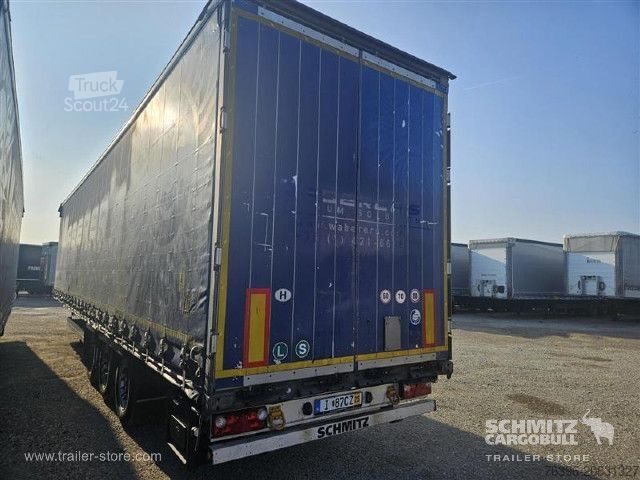 Semirimorchio con telone Schmitz Cargobull Semitrailer Curtainsider Mega