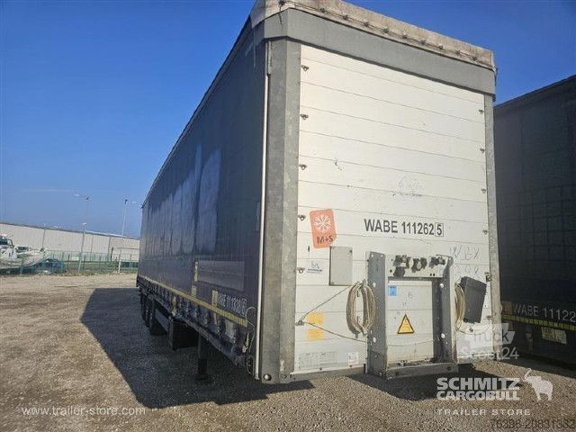 Semirimorchio con telone Schmitz Cargobull Semitrailer Curtainsider Mega