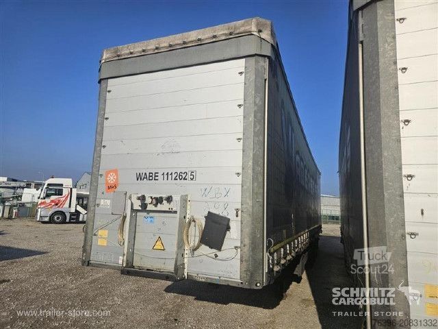 Semirimorchio con telone Schmitz Cargobull Semitrailer Curtainsider Mega