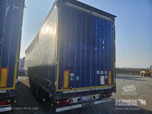 Semirimorchio con telone Schmitz Cargobull Semitrailer Curtainsider Mega