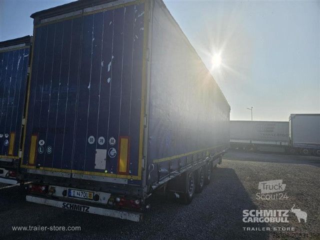 Semirimorchio con telone Schmitz Cargobull Semitrailer Curtainsider Mega