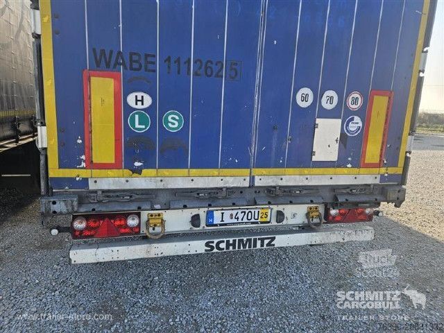 Semirimorchio con telone Schmitz Cargobull Semitrailer Curtainsider Mega