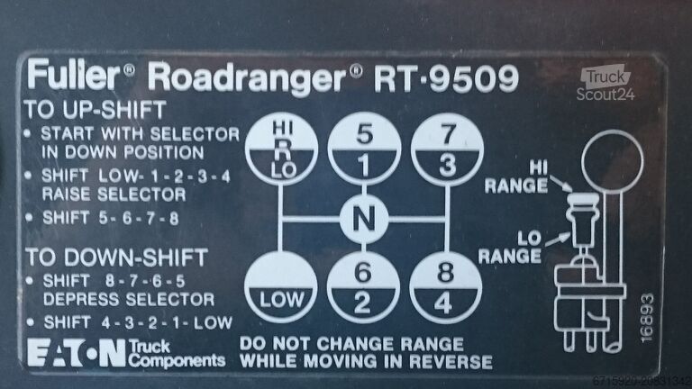 Podwozie ciężarówki International Harvester COF4070B