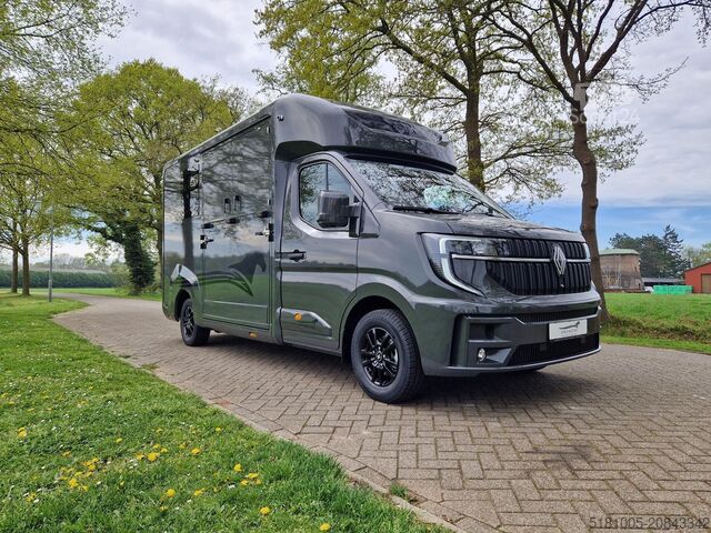 Horse transportation Renault Master STX S3 paardenwagen demo Pro-Safety mode...