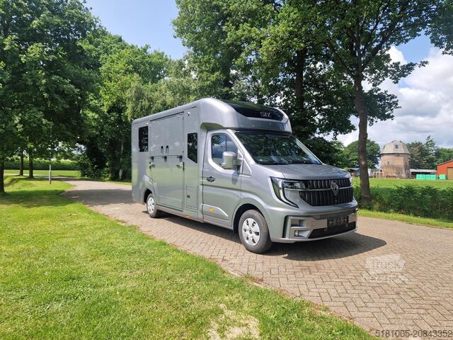Horse transportation Renault Master STX 5 pers pro-safety paardenwagen, DEMO...