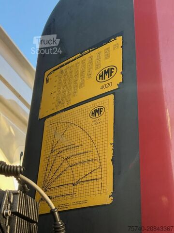 Camion-grue Volvo FMX 500 + 4x4 + HMF 4020 4x + JIB 4x 30 METER +...